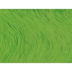 Frędzle stretch fringe Tactel 15cm FLUORESCENT GREEN