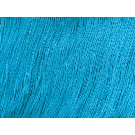 Frędzle stretch fringe Tactel 30cm BLUE PARADISE