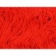 Frędzle stretch fringe Tactel 30cm FLUORESCENT RED