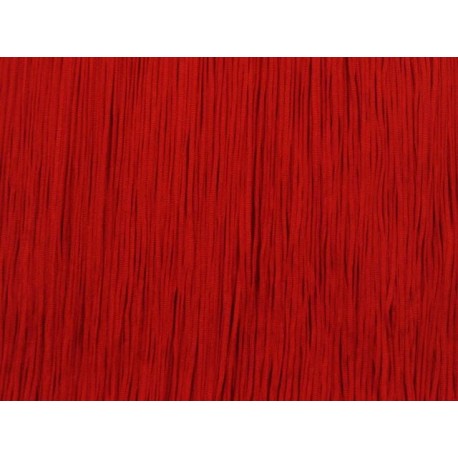 Frędzle fringe Tactel 45cm RED
