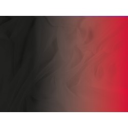 Cieniowana Georgetta BLACK ON FLUORESCENT RED