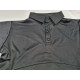 Koszula Smart - wysokie zapięcie guzików - czarna
